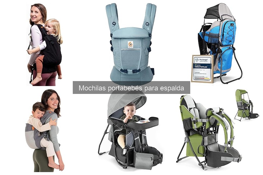 Ventajas y desventajas de las mochilas portabebés para espalda