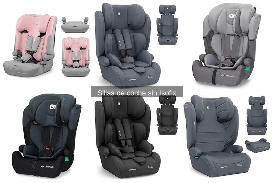 Ventajas y desventajas de las sillas de coche sin Isofix