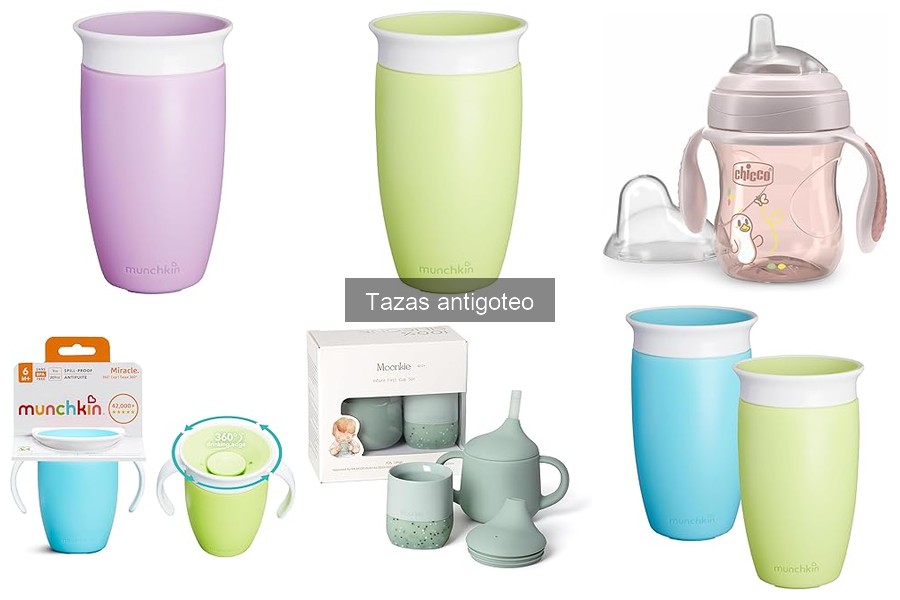 Ventajas y desventajas de las tazas antigoteo para bebés