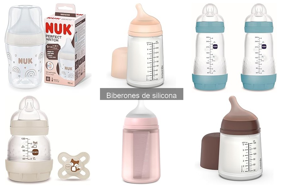 Ventajas y desventajas de los biberones de silicona
