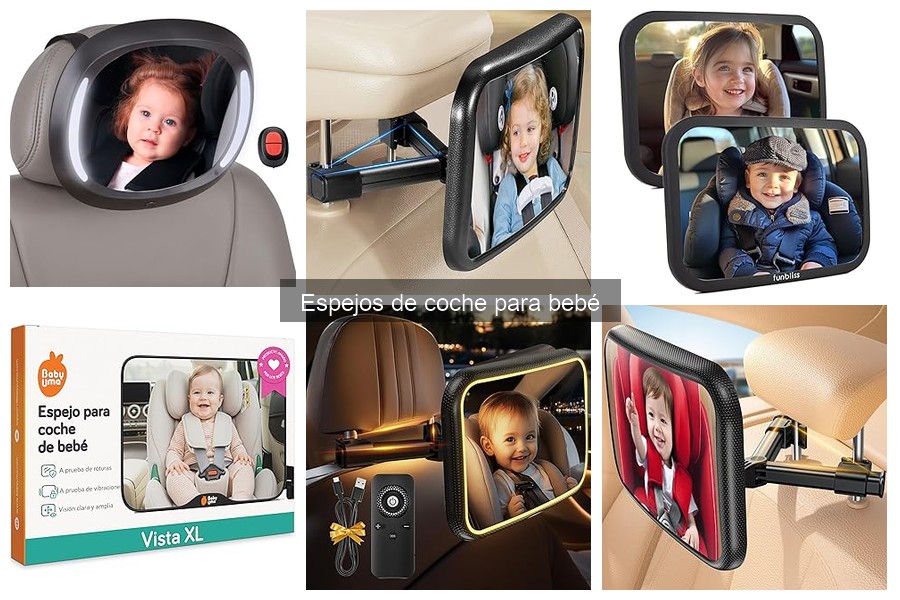 Ventajas y desventajas de los espejos de coche para bebés
