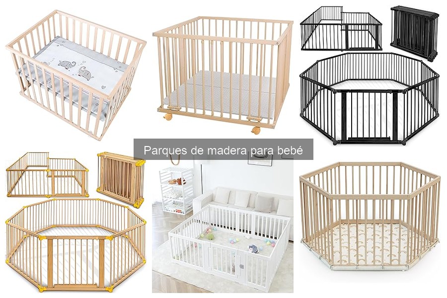 Ventajas y desventajas de los parques de madera para bebés