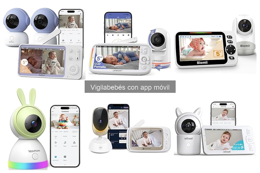 Ventajas y desventajas de los vigilabebés con app móvil