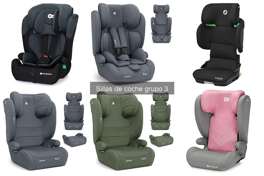 Ventajas y desventajas de sillas de coche grupo 3