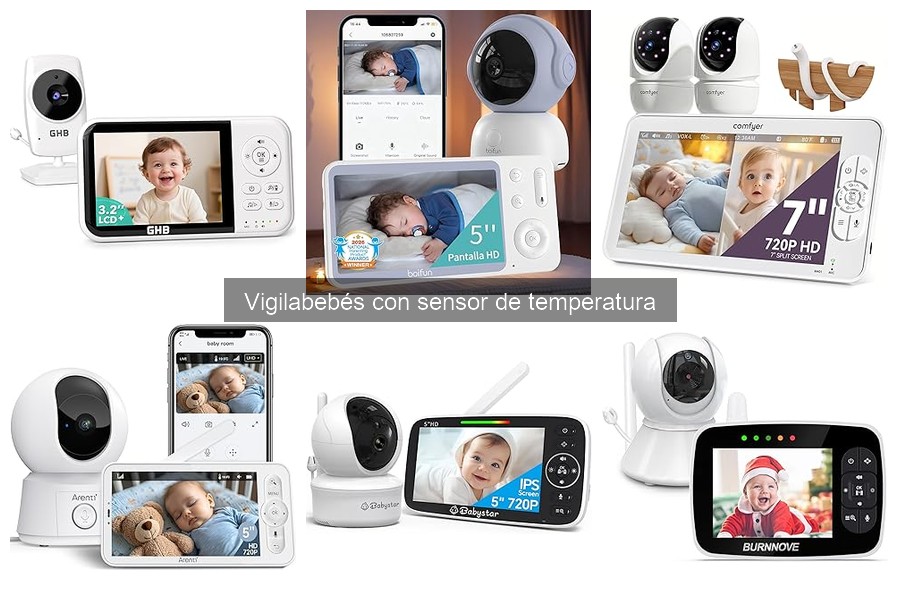 Vigilabebés con sensor de temperatura: Mejores ofertas aquí